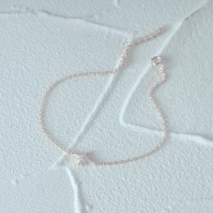 Bijou bracelet acier inoxydable étoile pour femme